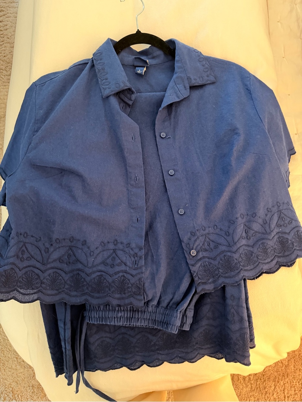 Roller Rabbit x Target Navy Linen Set - Picture 2 of 2